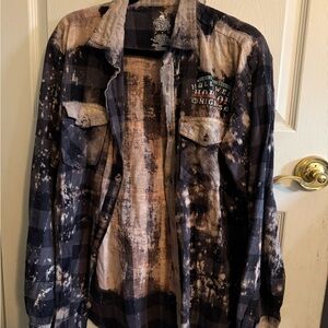 Halloween Horror Nights 2023 Themed flannel